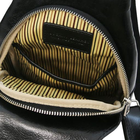 Kevin - Leather crossover bag